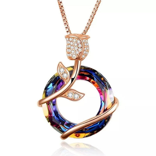 "Ring Of Aurora" Pendant & Necklace