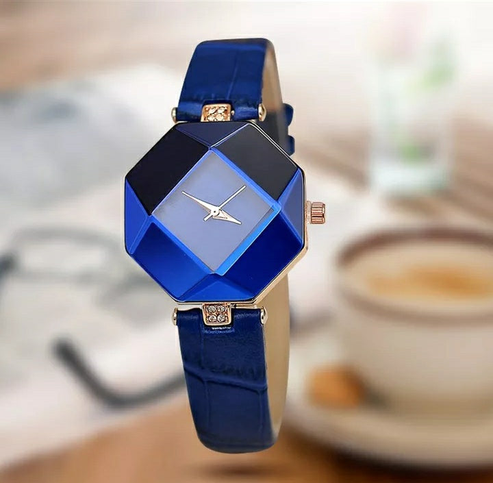 Elegant Octagon Wrist Watch